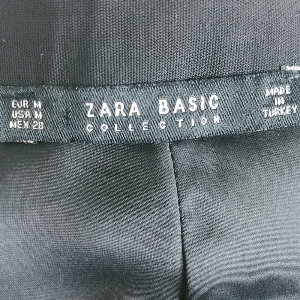 Zara Basic Collection Skirt With Side Roushing - image 6